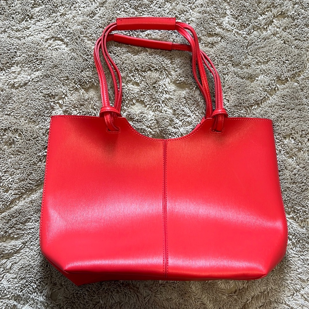 Coral medium tote